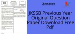 junior assistant jkssb previous paper pdf.